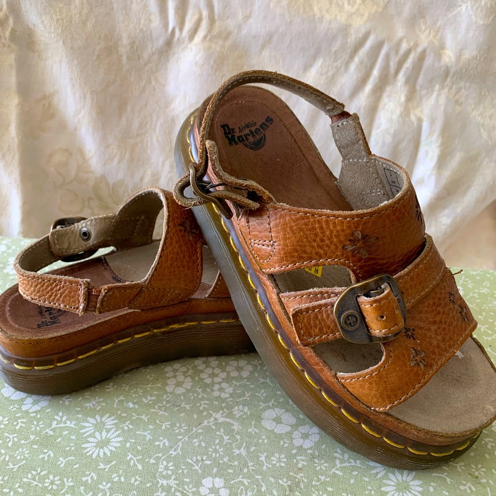 Older style doc marten leather sandals. Rarely worn.
